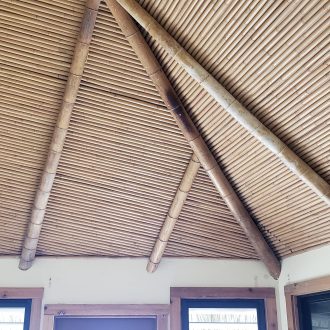 solid bamboo ceiling