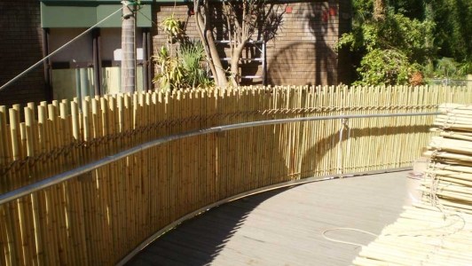 Rustic Solid Bamboo Fencing Panels For Sale Byxs Commercial