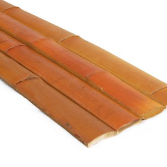 mahogany bamboo slats
