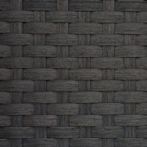 basket weave rustic black color