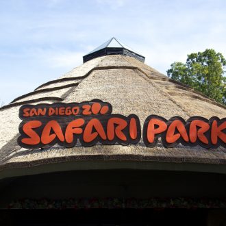 San Diego Zoo safari park sign