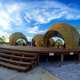 Viro dome in Rumah Keong Belitung