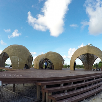 archineering by viro kirana dome in belitung