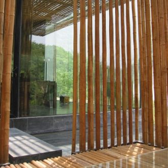 solid bamboo outdoor