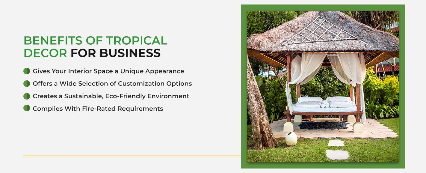 Benefits of Tropical Decor for Business